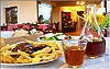 Kretische Küche: Gefüllte Aubergine in der Taverna Vigla in Stavromenos